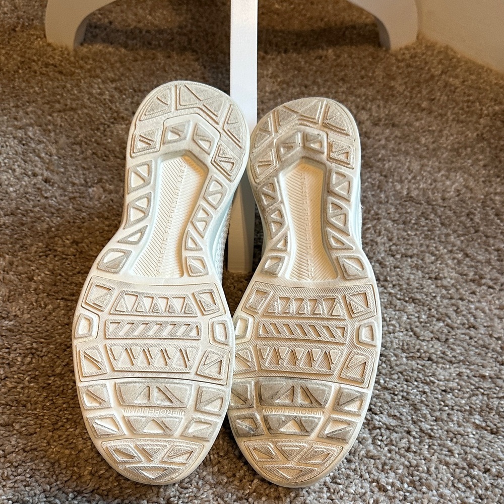 APL White Athletic Shoes with Orange Accents - Picture 3 of 5